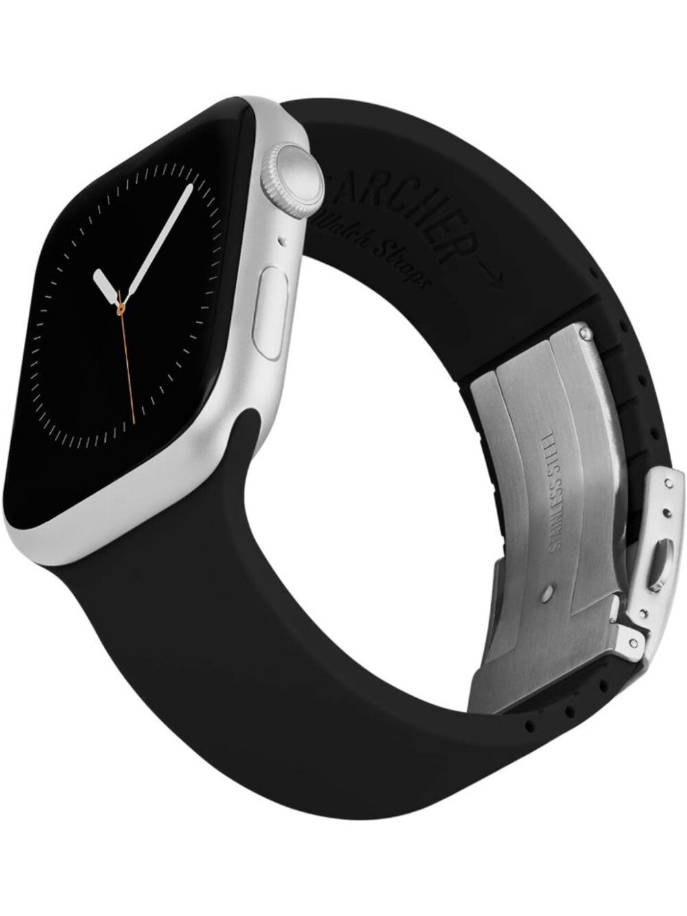 Custom Fit Silicone Watch Straps for Apple Watch - Comfortable & Durable